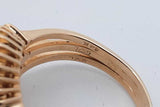 0.48cttw Diamond Ring In 14k Yellow Gold 6.2 Grams Size 7.5 Eb0426iorsa