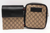 Gucci Double Pouch Gg Monogram Supreme Web Belt Bag Eb0926pxzde