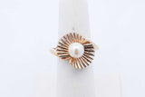 Pearl Ring In 10k Yellow Gold 5.4 Grams Size 12 Eb1024lxzsa