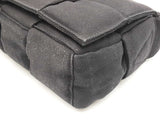 Bottega Veneta Black Canvas Intrecciato Padded Tech Cassette Bag Eb0426rxzsa