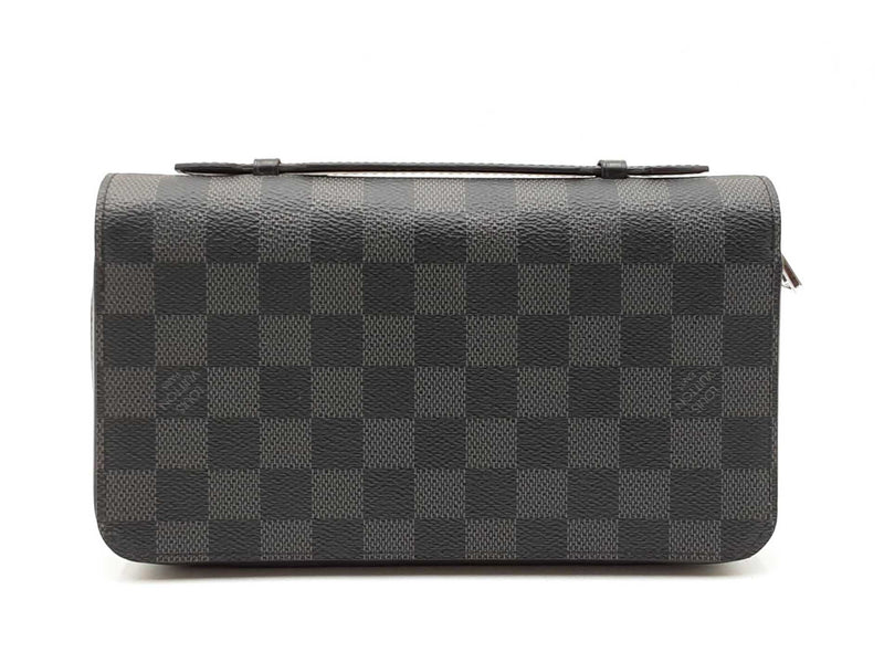 Louis Vuitton Zippy Xl Wallet In Damier Graphite Fw1025rzxdu
