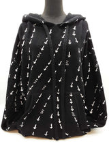 Off White Oversized Black White Arrow Knitwear Hood Sweater Size Xxl Do1025prxde