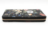 Gucci Flora Knight Floral Print Leather Zip Around Wallet Eb0526lcrsa