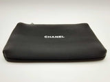 Chanel Vip Black Neoprene Cosmetic Pouch Do1124orde