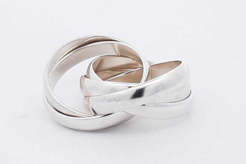 Tiffany & Co. Paloma Picasso 925 Melody 5 Band Ring 13 Grams Size