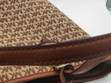 Michael Kors Js-2312 Jet Set Brown Handbag Aa0725izsa