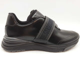 Salvatore Ferragamo Tommy Nero Black Leather Slip On Shoes Size 7m Do0925crde