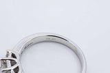 0.79cttw Princess Cut Diamond 10k White Gold Ring 3 Grams Size 7 Eb0626orxdu