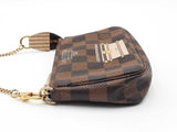 Louis Vuitton Trunks & Locks Mini Pochette In Damier Ebene Canvas Fw0626lcrdu