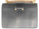 Prada Animalier Cahier Crossbody In Black Leather Fw0625izxdu