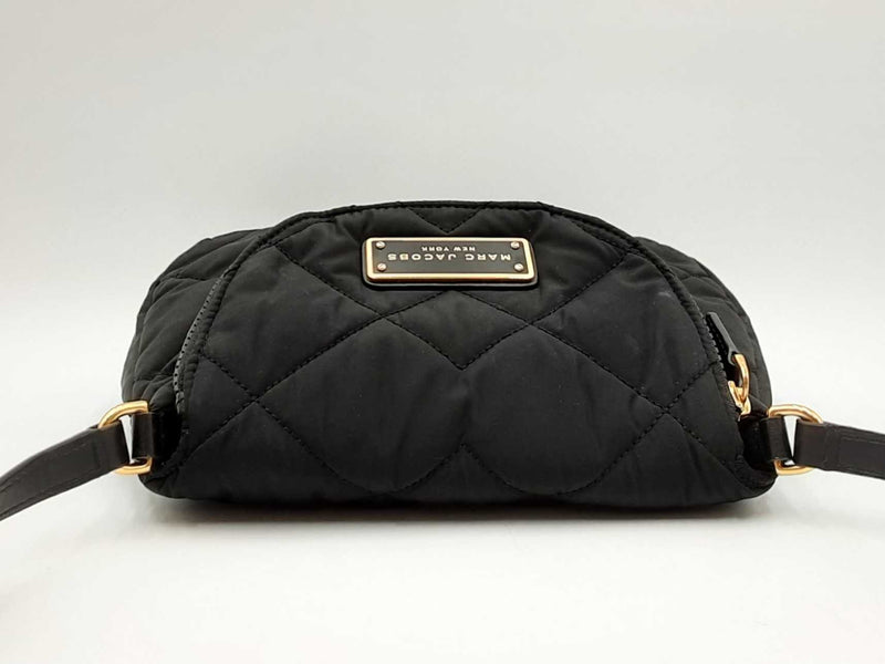 Marc Jacobs Natasha Black Quilted Nylon Crossbody Bag Fw0325ozdu