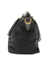 Prada 2-way Satchel In Satchel In Black Tessuto Nylon & Leather Fw0925orxdu