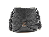 Chanel Lady Braid Tote Bag In Black Aged Calfskin Fw0425cxzdu