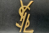 Yves Saint Laurent Kate Monogram Black Leather Clutch Eb1224orxsa