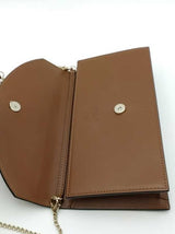 Christian Louboutin Loubi54 Brown Leather Crossbody Clutch Eb1026wrxsa