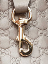 Gucci Mini Dome Bag In Grey Microguccissima Embossed Leather Fw0726wxzdu