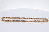 10k Yellow Gold Rope Bracelet 2.9 Grams 9 Inch Eb0426crsa