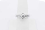 1.36cttw Diamond Ring In Platinum 10.5 Grams Size 7 Eb0925izxsa