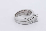 1.48cttw Diamond Ring In 14k White Gold 6.6 Grams Size 5.75 Eb0726wcrsa