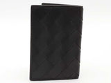Bottega Veneta Intrecciato Flap Card Case Green Wallet Aa0826rzsa
