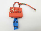 Orange Doggie Bag Holder Mini Bag Charm Do0825cde