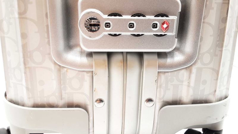 Dior X Rimowa Carry On Dior Oblique Monogram Suitcase Sd0825lzxzdu