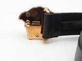 Versace Ladies Medusa Black Belt / Buckle Size 32 Aa0826ozxsa