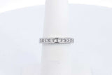 0.99ctw Diamond Ring In Platinum 6.2 Grams Size 6 Eb0424oorsa