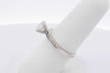 1.32cttw Diamond Ring In 14k White Gold 2.9 Grams Size 6.75 Eb0325lrxzsa