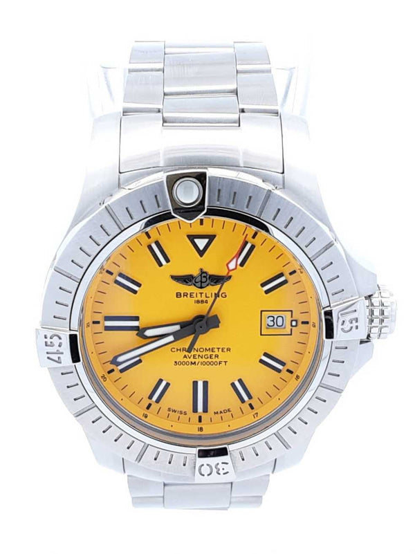Breitling Avenger Seawolf Stainless Steel Automatic 45mm Watch Fw0525opordu