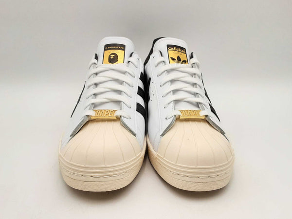 Adidas X Bathing Ape Superstar 80s Sneakers Size Us 12.5 Men's Fw1224crsa