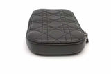 Christian Dior Lady Dior Call'in Dior Cannage Lambskin Phone Holder Eb1026wxzsa