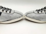 Gucci Bambi Web Silver Sparkle Sneakers Size 9 Fw0724lxzsa