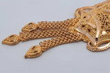 18k Two Tone Gold Filigree Pendant 6.6 Grams Eb0526osxsa