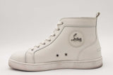 Christian Louboutin High Top White Leather Sneakers Size 41 Eb0325orxsa