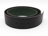 Hermès Reversible 41mm Noir & Vert Leather Belt Size 85 Fw0126crxdu