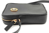 Versace Medusa Black Leather Biggie Crossbody Bag Eb0526lrrde