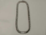 14k White Gold Diamond Tennis Link Chain 147.8 Grams 25 Inch Vc0625przxz