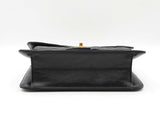 Chanel Large Double You Flap Bag In Diamond-quilted Black Leather Fw0626lixzdu