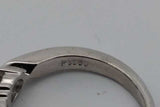 0.95cttw Diamond Ring In Platinum 8.1 Grams Size 6.25 Eb1026sxzsa