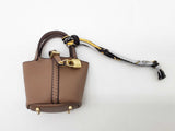Mini Gray Handbag Bag Charm Do0526lde
