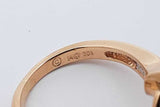 0.7cttw Diamond Wedding Set In 14k Yellow Gold 6.2 Grams Size 3.75 Eb0725wxzsa
