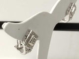 2.86 Cttw Diamond Earrings 18k White Gold 9.5 Grams Mk0626czrmia