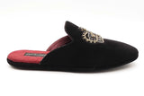 Dolce & Gabbana Marcello Black Suede Slip On Loafers Size 6.5 Eb1225lxzdu