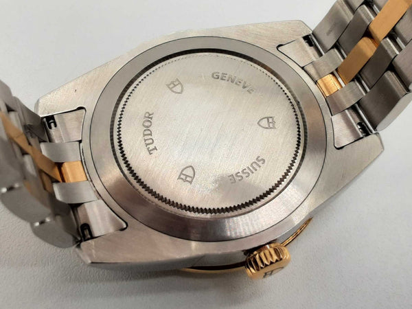 Tudor 57003 Glamour Double Date Silver Dial Two-tone Automatic Watch Do1024cxzde