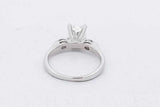 0.9cttw Diamond Ring In 14k White Gold 3.1 Grams Size 3.75 Eb0726ixzsa