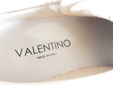 Valentino Beatrice Leather Platform Sneakers Size 7 Sd0926lzxde