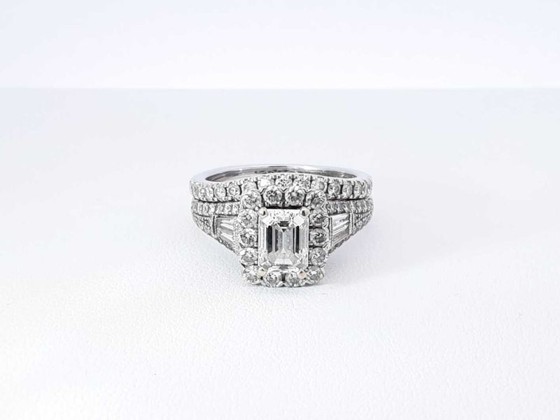 Neil Lane 1.57 Cttw Diamond & 14k Gold Bridal Set 8.5 Grams Size 6.5 Fw0925ezxdu