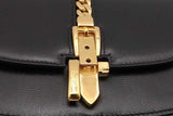 Gucci Sylvie Black Leather Crossbody Bag Eb1026exzsa