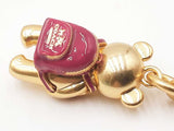 Coach Back To School Bear Key Holder Bag Charm Fw0725rxdu